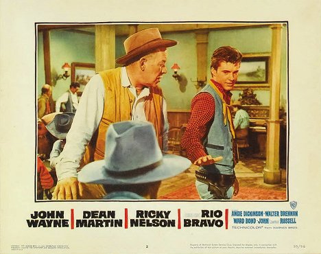 Ward Bond, Ricky Nelson - Rio Bravo - Lobbykaarten