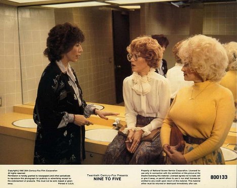 Lily Tomlin, Jane Fonda, Dolly Parton - Nine to Five - Lobby karty