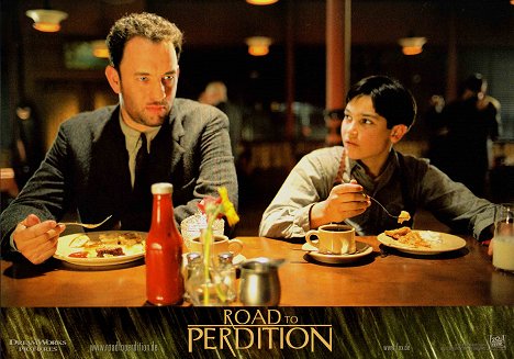 Tom Hanks, Tyler Hoechlin - Road to Perdition - Lobbykaarten