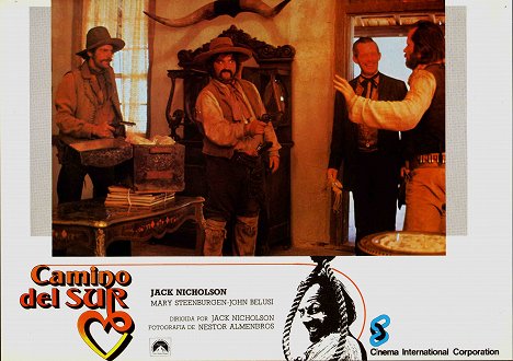Christopher Lloyd, John Belushi, Gerald H. Reynolds, Jack Nicholson - Camino del Sur - Fotocromos