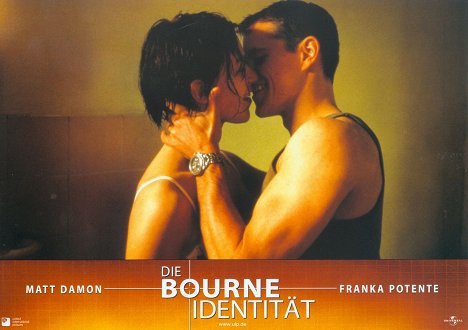 Franka Potente, Matt Damon - Die Bourne Identität - Lobbykarten