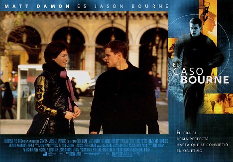 Franka Potente, Matt Damon - The Bourne Identity - Lobbykaarten