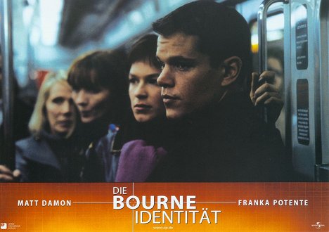 Franka Potente, Matt Damon - The Bourne Identity - Lobby Cards