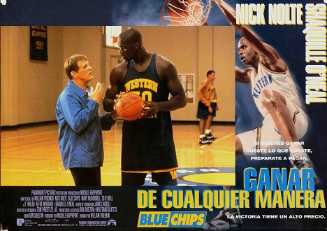 Nick Nolte, Shaquille O'Neal - Blue Chips - Lobby Cards