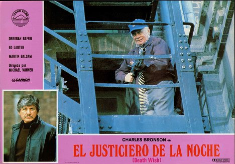 Martin Balsam - Le Justicier de New York - Cartes de lobby