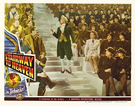 Robert Coote, Marius Goring, Kathleen Byron - Stairway to Heaven - Lobby Cards