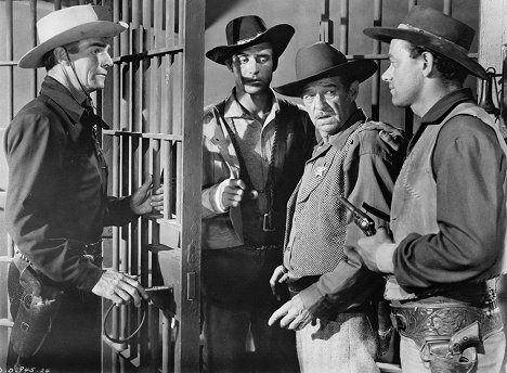 Randolph Scott, Jock Mahoney, John Ireland - The Doolins of Oklahoma - Filmfotók