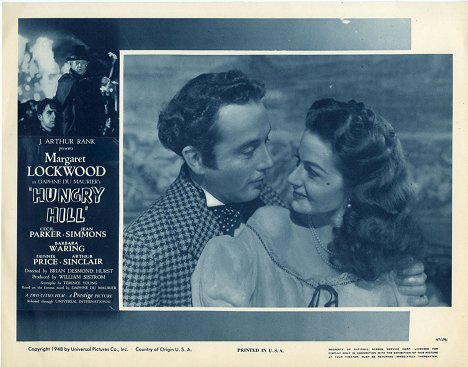 Dennis Price, Margaret Lockwood - Hungry Hill - Lobbykaarten