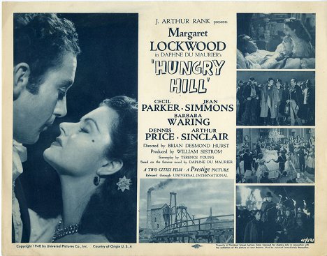Dennis Price, Margaret Lockwood - Hungry Hill - Lobby Cards
