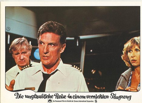 Lloyd Bridges, Robert Stack, Lee Terri - Flying High! - Lobby Cards