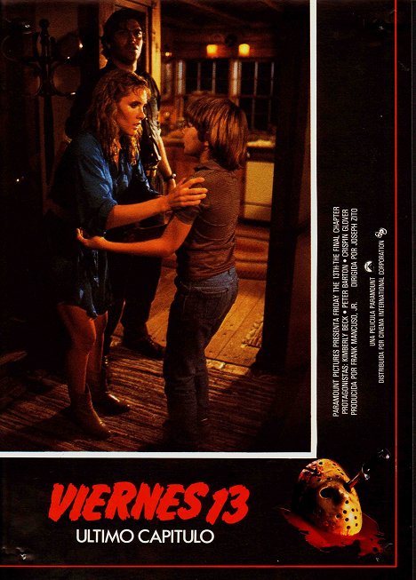 Kimberly Beck, Erich Anderson, Corey Feldman - Friday the 13th: The Final Chapter - Lobby Cards