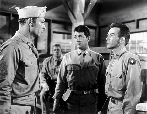 Lee Van Cleef, Dean Martin, Montgomery Clift - The Young Lions - Photos