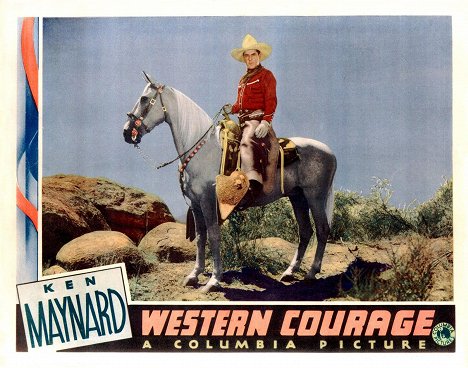 Ken Maynard - Western Courage - Mainoskuvat