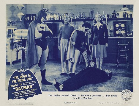 Lewis Wilson, Douglas Croft, J. Carrol Naish, Shirley Patterson - The Batman - Vitrinfotók