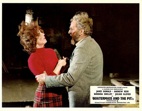 Barbara Shelley, Andrew Keir - Quatermass and the Pit - Lobby karty