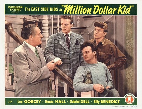 Noah Beery, Leo Gorcey, Huntz Hall - Million Dollar Kid - Lobbykarten