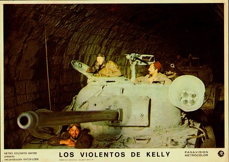 Donald Sutherland, Shepherd Sanders - Los violentos de Kelly - Fotocromos