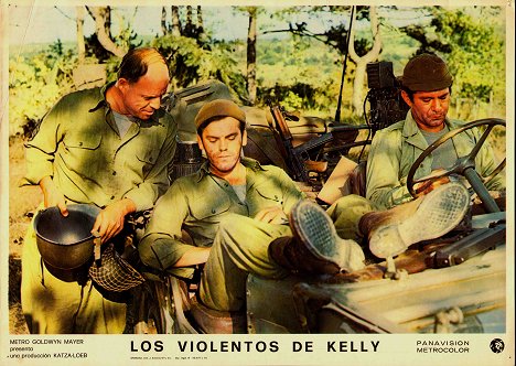 Don Rickles, Gene Collins, Stuart Margolin - Los violentos de Kelly - Fotocromos