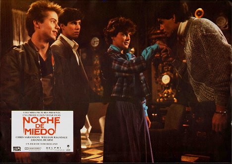 Stephen Geoffreys, William Ragsdale, Amanda Bearse, Chris Sarandon - Veszélyes éj - Vitrinfotók