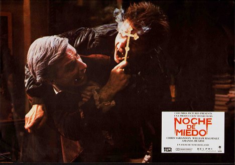 Roddy McDowall, Stephen Geoffreys - Noche de miedo - Fotocromos