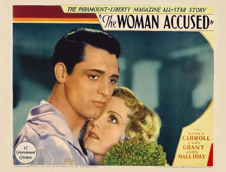 Cary Grant, Nancy Carroll - The Woman Accused - Cartões lobby