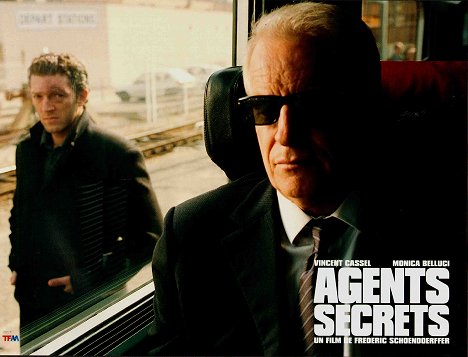 Vincent Cassel, André Dussollier - Agents secrets - Cartões lobby