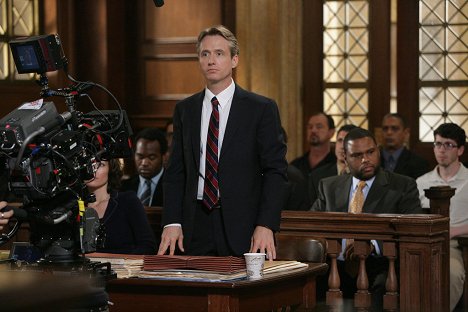 Linus Roache, Anthony Anderson - New York District / New York Police Judiciaire - Tournage