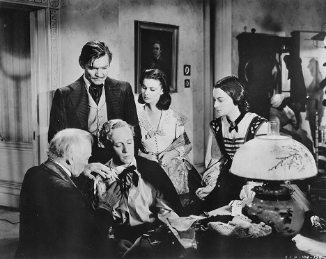 Clark Gable, Leslie Howard, Vivien Leigh, Olivia de Havilland - Gone with the Wind - Van film