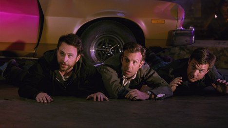 Charlie Day, Jason Sudeikis, Jason Bateman - Horrible Bosses 2 - Van film