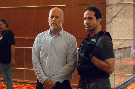 Bruce Willis, Jason Patric - Elitný zabijak - Z nakrúcania