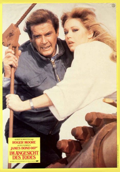 Roger Moore, Tanya Roberts - A View to a Kill - Lobby Cards