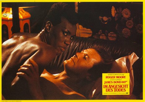 Grace Jones, Roger Moore - A View to a Kill - Lobby Cards