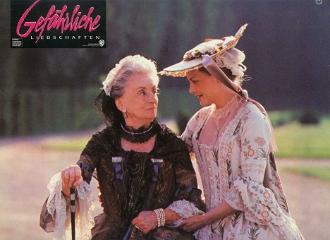 Mildred Natwick, Michelle Pfeiffer - Gefährliche Liebschaften - Lobbykarten