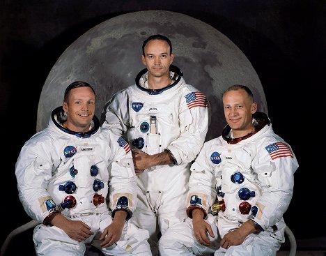 Neil Armstrong, Michael Collins, Buzz Aldrin - Apollo 11 - vaaran hetket - Promokuvat