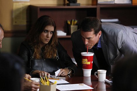 Kate Walsh, Rob Riggle - Bad Judge - Photos