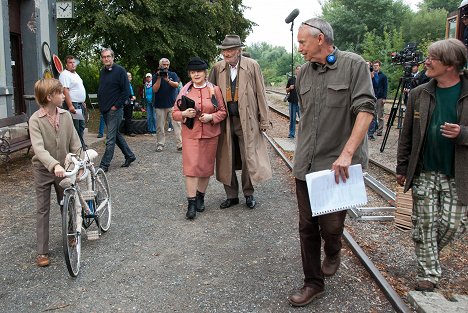 Richard Labuda, Libuše Šafránková, Milan Lasica, Juraj Nvota - Rukojemník - Tournage