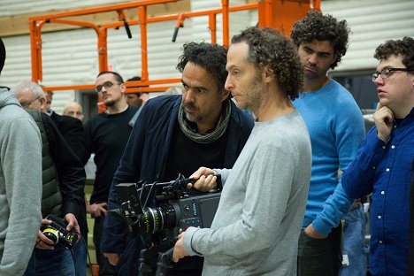 Alejandro González Iñárritu, Emmanuel Lubezki - Birdman - Van de set