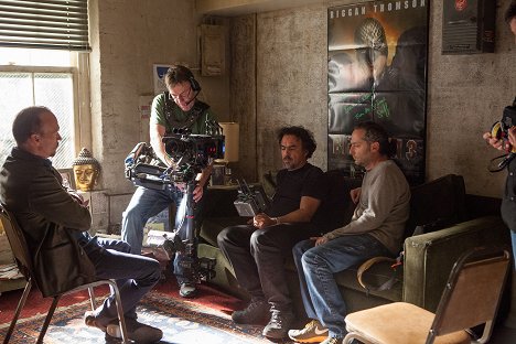 Alejandro González Iñárritu, Emmanuel Lubezki - Birdman oder (Die unverhoffte Macht der Ahnungslosigkeit) - Dreharbeiten