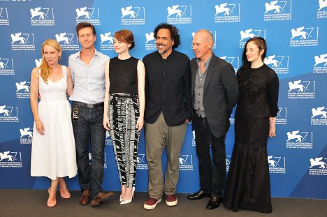 Amy Ryan, Edward Norton, Emma Stone, Alejandro González Iñárritu, Michael Keaton, Andrea Riseborough - Birdman - Z akcí