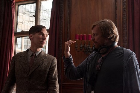 Benedict Cumberbatch, Morten Tyldum - The Imitation Game - Ein streng geheimes Leben - Dreharbeiten