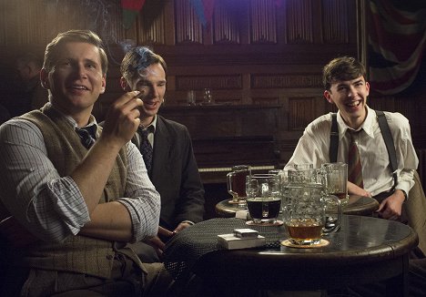 Allen Leech, Benedict Cumberbatch, Matthew Beard - The Imitation Game - Ein streng geheimes Leben - Filmfotos