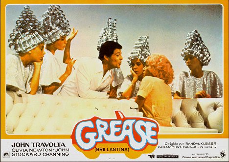 Frankie Avalon, Stockard Channing, Didi Conn - Grease - Lobbykarten