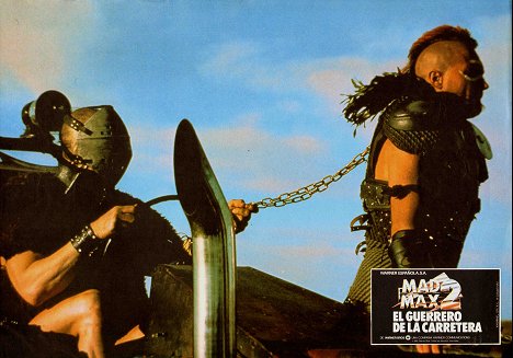 Kjell Nilsson, Vernon Wells - Mad Max 2 - Asfalttisoturi - Mainoskuvat