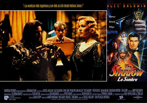 John Lone, Ian McKellen, Penelope Ann Miller - The Shadow - Cartes de lobby