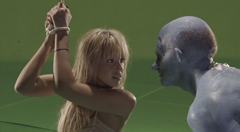 Jessica Alba, Nick Stahl - Sin City - Dreharbeiten