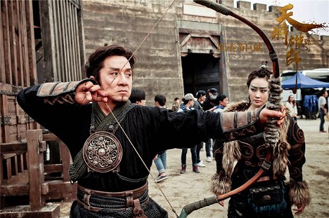 Jackie Chan, Peng Lin - Dragon Blade - Del rodaje
