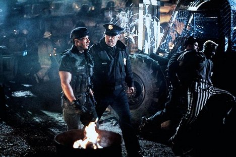 Sylvester Stallone, Steve Kahan - Demolition Man - Photos