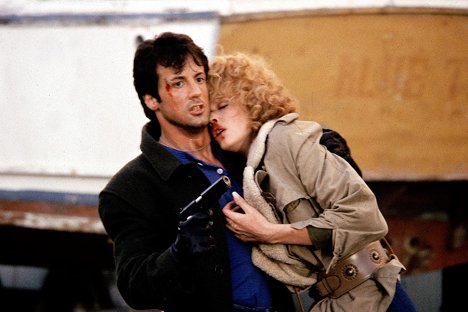 Sylvester Stallone, Brigitte Nielsen - Die City Cobra - Filmfotos