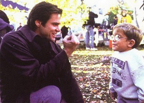 Jim Carrey, Ian Michael Smith - Simon Birch - Tournage