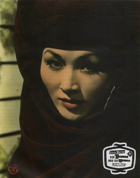 Eiko Ando - The Barbarian and the Geisha - Lobby Cards